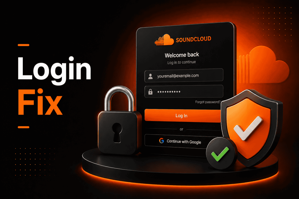 SoundCloud login issue fixed guide.
