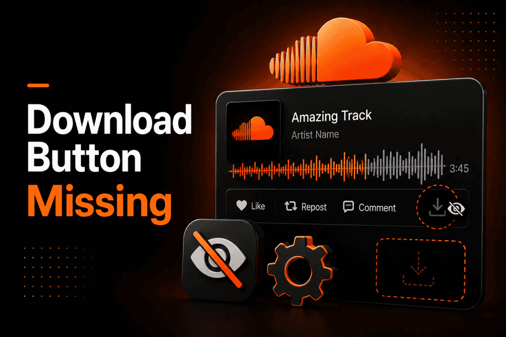 Download Button Missing: SoundCloud UI Guide