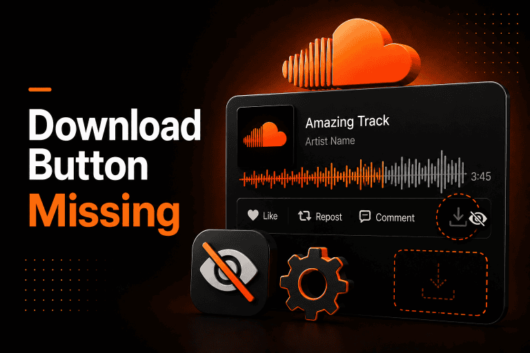 Download Button Missing: SoundCloud UI Guide